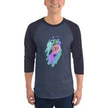 Load image into Gallery viewer, 3/4 sleeve raglan shirt