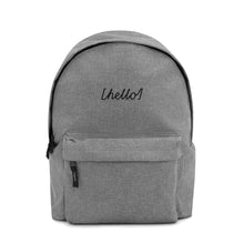 Load image into Gallery viewer, Embroidered Backpack
