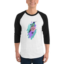 Load image into Gallery viewer, 3/4 sleeve raglan shirt