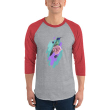 Load image into Gallery viewer, 3/4 sleeve raglan shirt