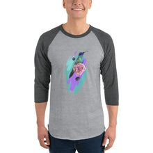 Load image into Gallery viewer, 3/4 sleeve raglan shirt