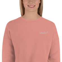 Load image into Gallery viewer, Crop Sweatshirt