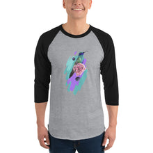 Load image into Gallery viewer, 3/4 sleeve raglan shirt