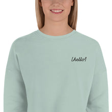 Load image into Gallery viewer, Crop Sweatshirt