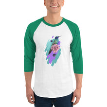 Load image into Gallery viewer, 3/4 sleeve raglan shirt