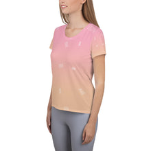 Load image into Gallery viewer, All-Over Print Women's Athletic T-shirt
