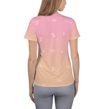 Load image into Gallery viewer, All-Over Print Women&#39;s Athletic T-shirt