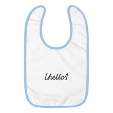 Load image into Gallery viewer, Embroidered Baby Bib